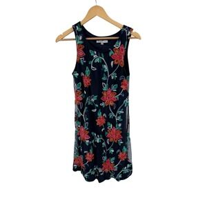 Robbie Bee Dress Women Petite Small Boho Layered Floral Dark Fairy Mesh Romantic